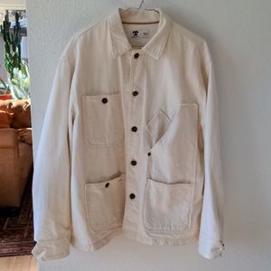 Tellason Coverall Selvedge Jacket White Oak Denim